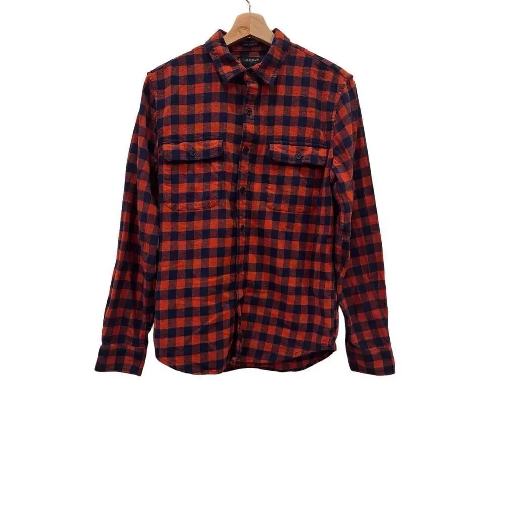 Lucky Brand classic fit flannel (S)